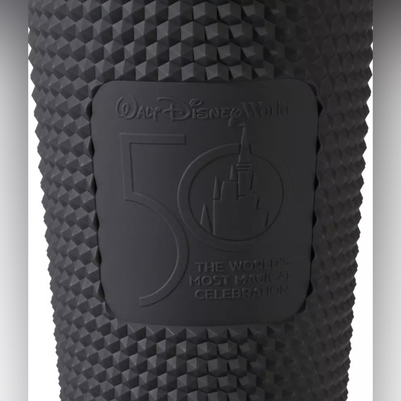 NEW Walt Disney World 50th Anniversary Geometric Starbucks Tumbler with Straw - Picture 2 of 5